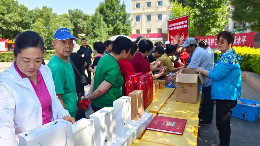 2023年“文化和自然遗产日”辛集市非遗宣传展示活动，6月9日上午在辛集市文体中心广场举办。