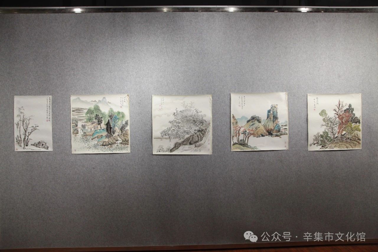 未来之期～齐志强学生绘画作品展于5月1日--6日在辛集市文化馆三楼展览厅成功举办