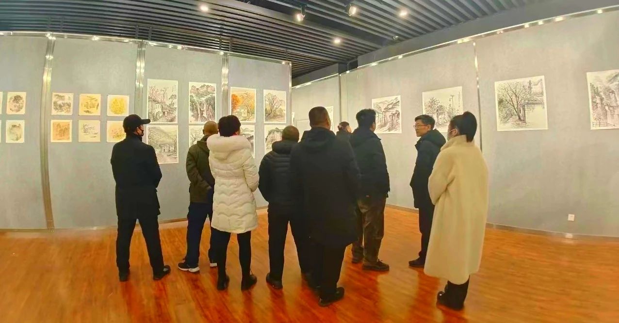 “寻美中国”—辛集市第五届写生作品展在文化馆三楼展厅开展