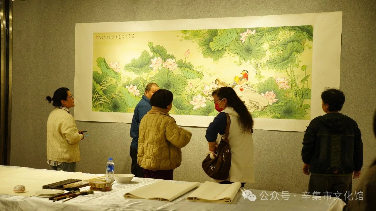 2024辛集市“双粹花开”—吕炳尧国画汇报展，于4月12日至4月15日在辛集市文化馆三楼展览厅展出