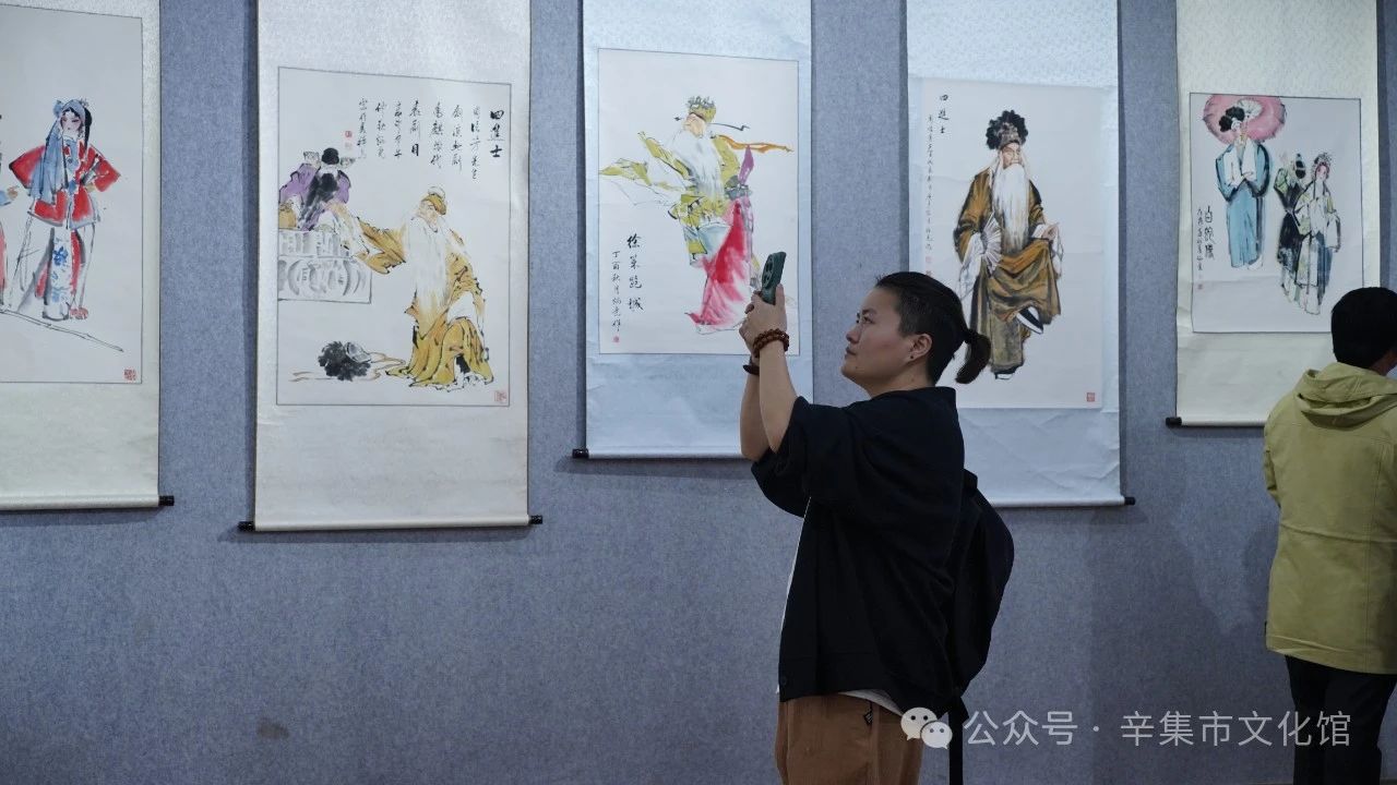 2024辛集市“双粹花开”—吕炳尧国画汇报展，于4月12日至4月15日在辛集市文化馆三楼展览厅展出