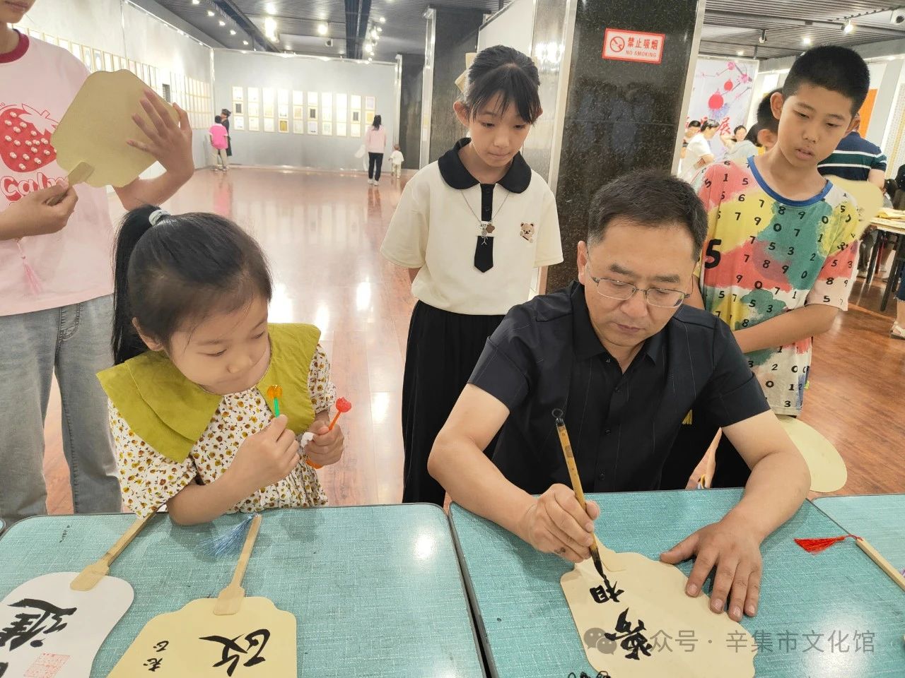 2024年辛集市庆六一建华书法学校少儿作品展于2024年6月1日-6月3日在辛集市文化馆三楼展览厅展出