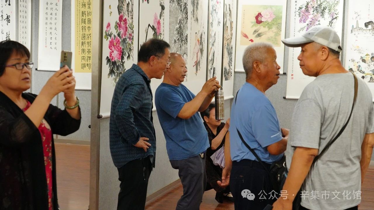 “翰墨颂党恩 丹青抒华章”，2024年辛集市庆“七一”书画展于7月1日-5日在文化馆三楼展览厅隆重展出