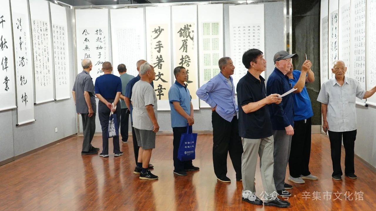 “翰墨颂党恩 丹青抒华章”，2024年辛集市庆“七一”书画展于7月1日-5日在文化馆三楼展览厅隆重展出