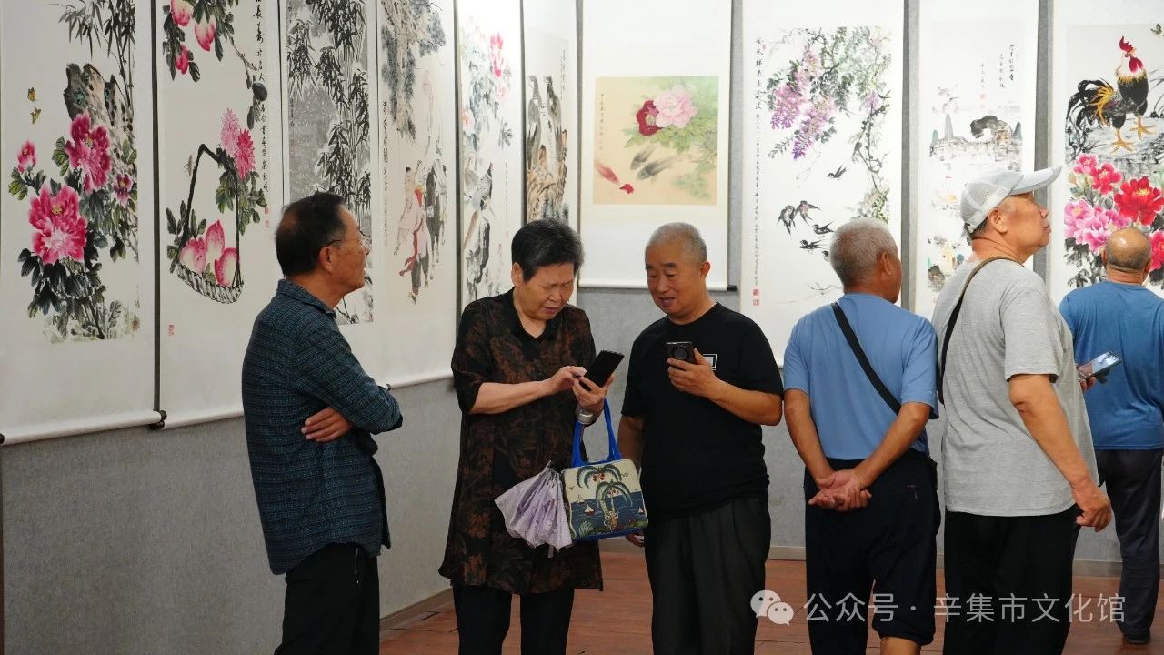 “翰墨颂党恩 丹青抒华章”，2024年辛集市庆“七一”书画展于7月1日-5日在文化馆三楼展览厅隆重展出