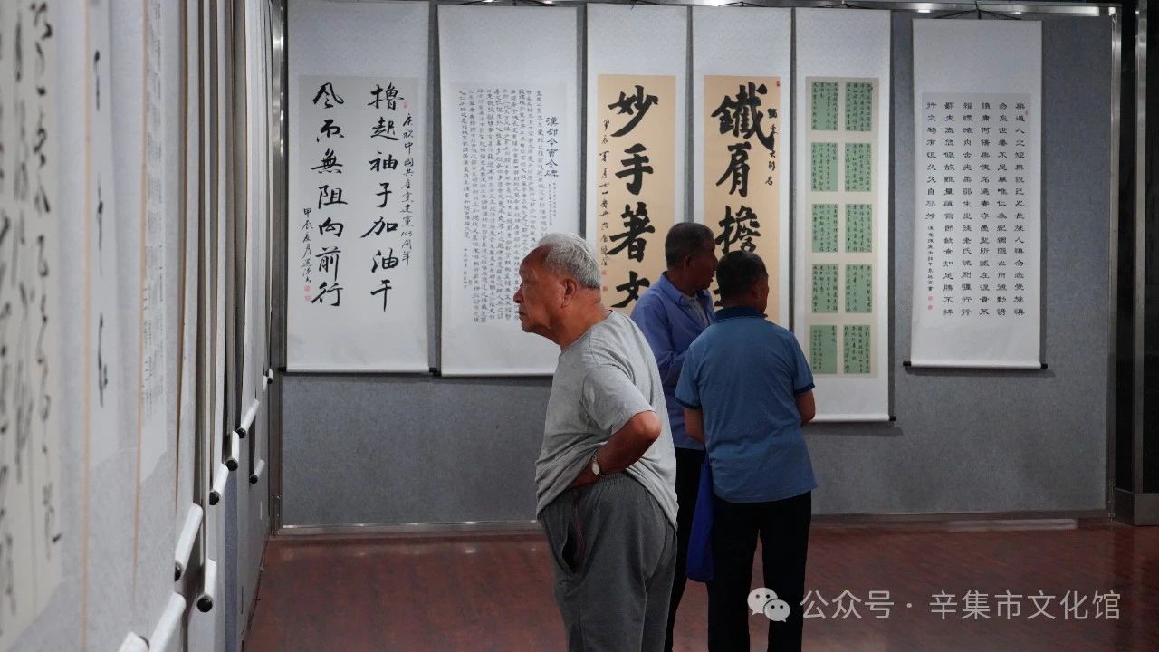 “翰墨颂党恩 丹青抒华章”，2024年辛集市庆“七一”书画展于7月1日-5日在文化馆三楼展览厅隆重展出