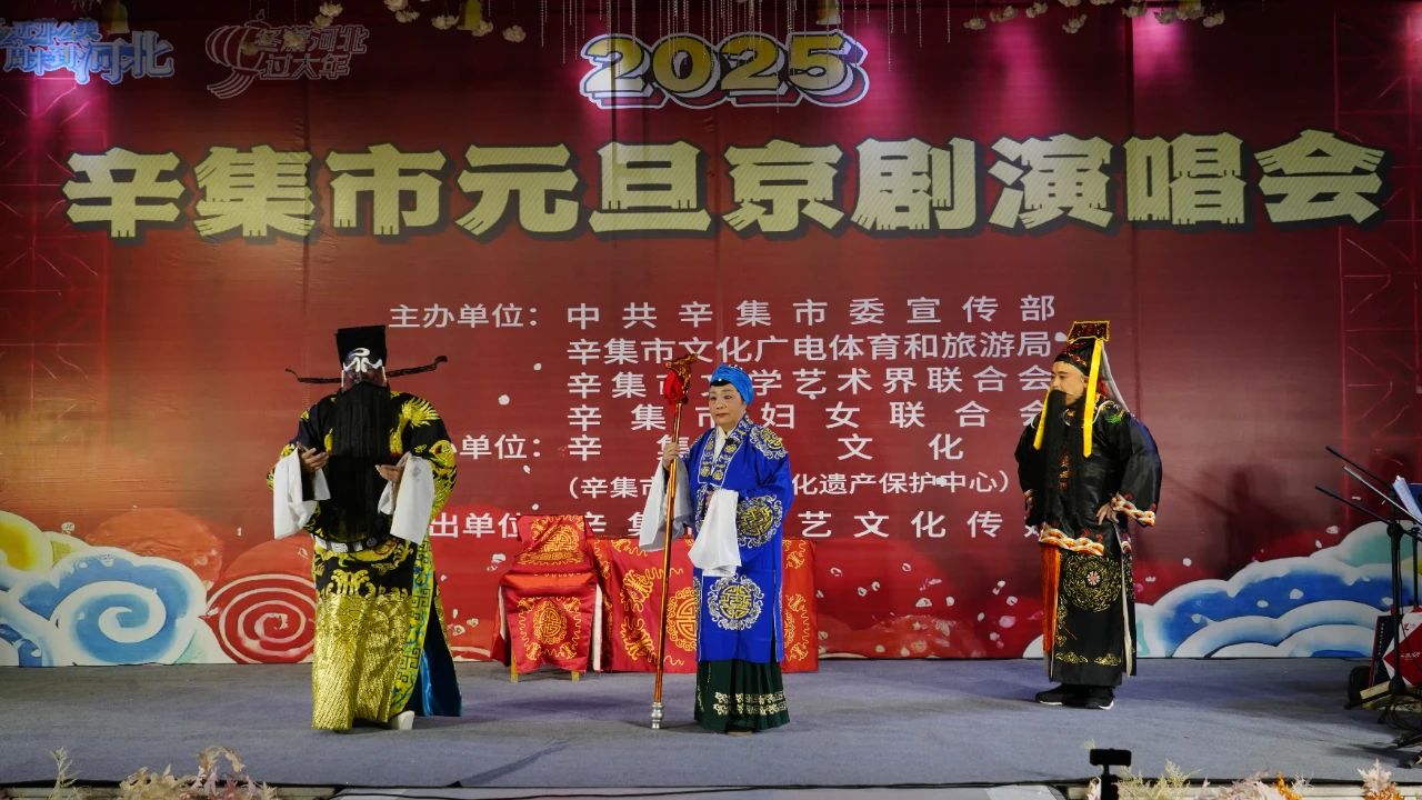 2025年辛集市元旦京剧演唱会在爱人酒店圆满举办