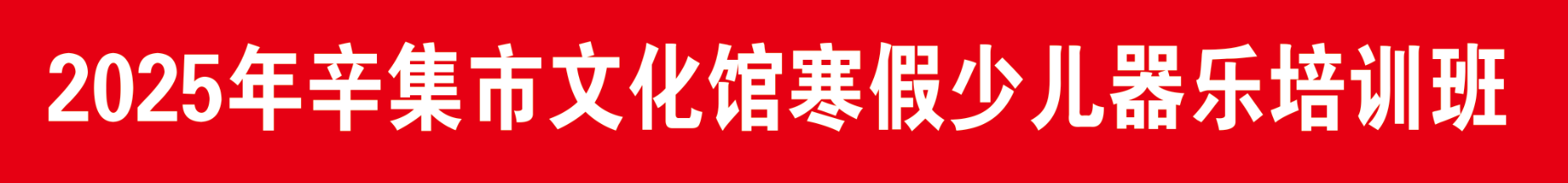 2025年辛集市文化馆寒假少儿器乐培训班正式开课