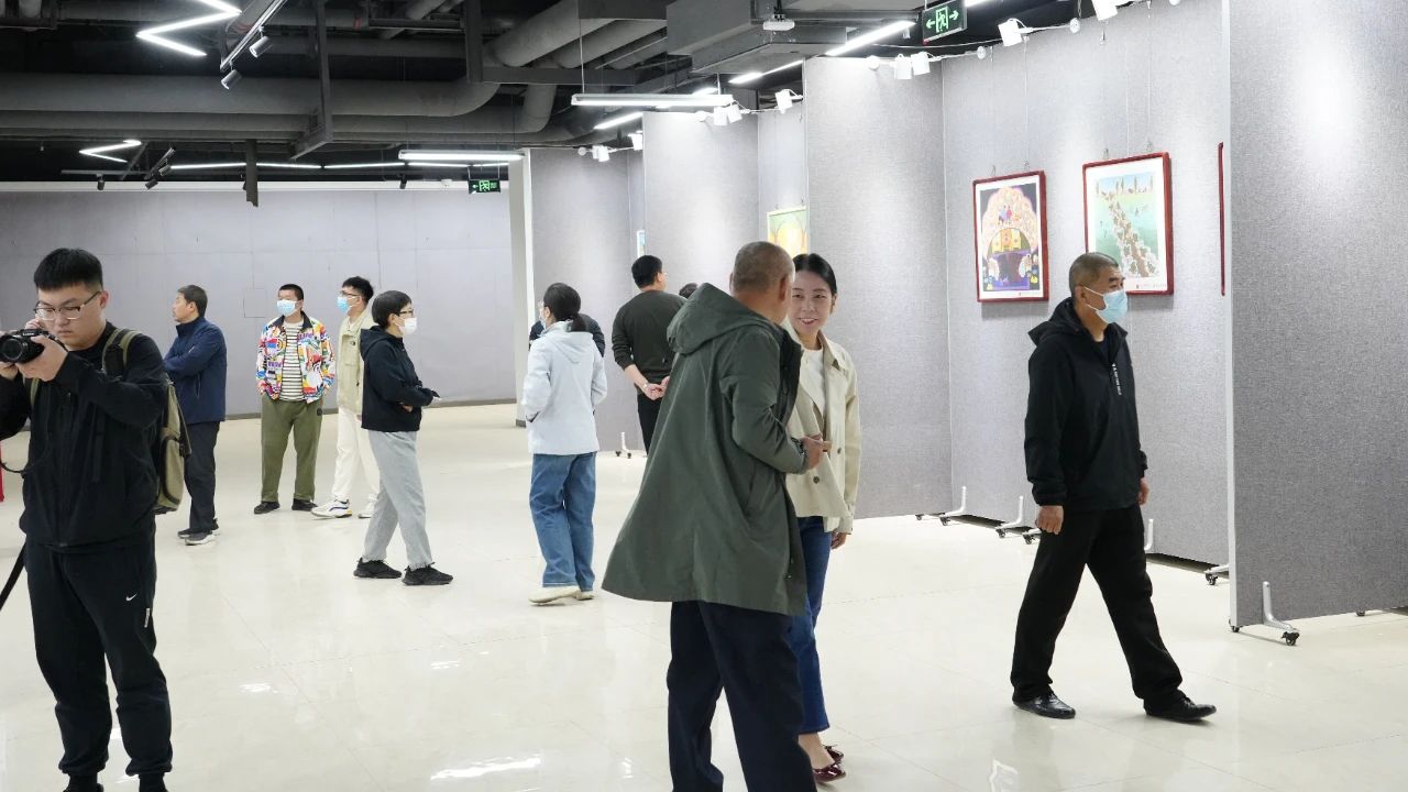 “全民国家安全教育 走深走实十周年”主题书画展在辛集市新时代文明实践中心正式展出